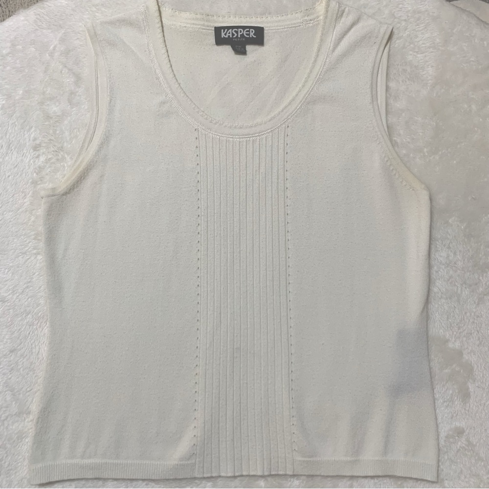Kasper petite shell top